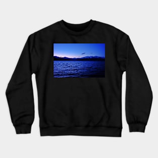 lack wanaka sunset Crewneck Sweatshirt